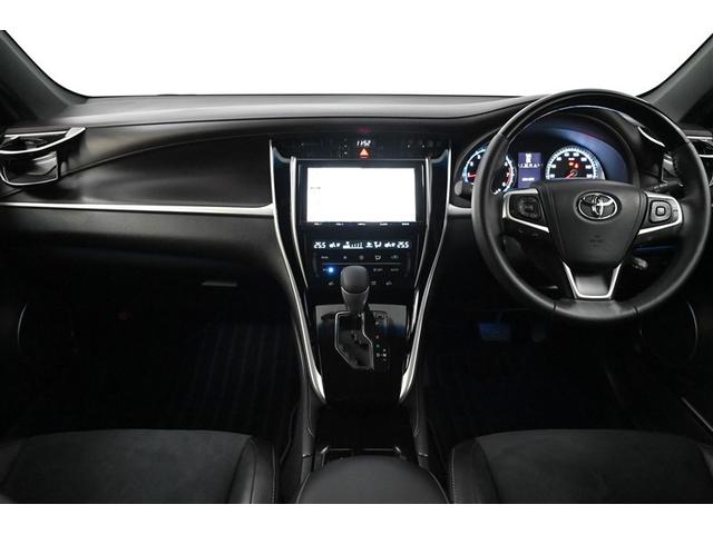 ハリアー プレミアム スタイルモーヴ オートエアコン スマートキー キーレス ドライブレコーダー 盗難防止システム ETC 4WD LEDヘッドライト ミュージックプレイヤー接続可 アイドリングストップ 寒冷地仕様 DVD再生 アルミ(2枚目)