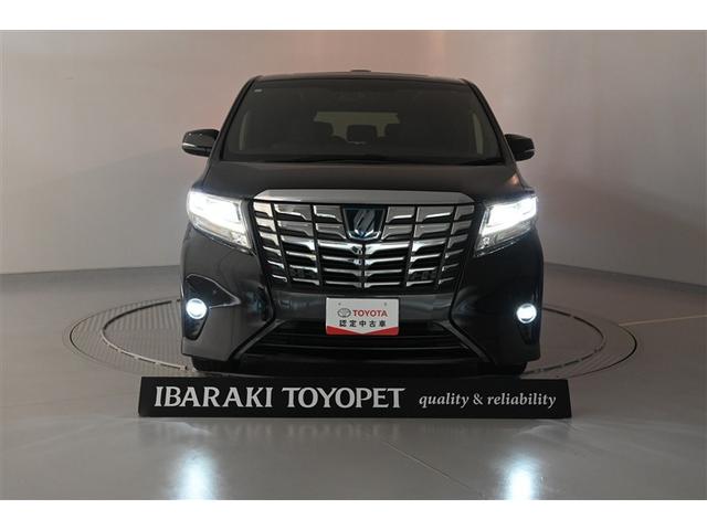 アルファードハイブリッド エグゼクティブラウンジ　サンル－フ　インテリジェントクリアランスソナー　地デジＴＶ　両側電動スライドドア　黒革シート　バックモニタ－　ＬＥＤライト　横滑り防止機能　４ｗｄ　３列シート　オートクルーズコントロール　Ｐシート（8枚目）