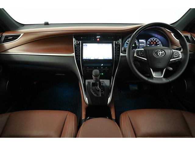 ハリアーハイブリッド プログレス　整備記録簿　Ｐシート　ＬＥＤ　ナビＴＶ　地デジ　パワーステアリング　ＥＴＣ車載器　オートエアコン　ＤＶＤ　ＡＢＳ　Ｂカメラ　パワーウィンドウ　エアバッグ　キーレス　ドラレコ　スマートキー　横滑防止装置（2枚目）