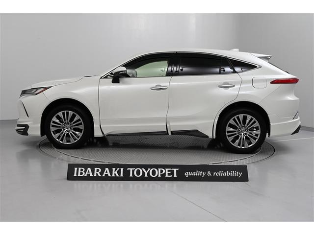 ハリアー Z レザーパッケージ TVナビ エアロ 地上デジタル 点検記録簿 盗難防止装置 革S パワ-シ-ト メモリナビ 横滑り防止機能 AUX ドラレコ付 エアバッグ Bモニター アルミ クルコン LED付 ABS エアコン(5枚目)