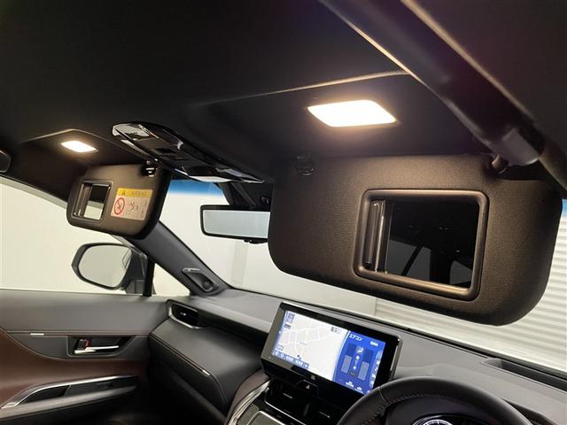 ハリアー Z レザーパッケージ TVナビ エアロ 地上デジタル 点検記録簿 盗難防止装置 革S パワ-シ-ト メモリナビ 横滑り防止機能 AUX ドラレコ付 エアバッグ Bモニター アルミ クルコン LED付 ABS エアコン(32枚目)