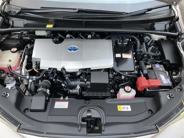 プリウス Ｓ　ＬＥＤヘット　盗難防止システム　スマキー　ＡＣ　ナビ＆ＴＶ　ドライブレコーダー　横滑り防止システム　バックガイドモニター　ＥＴＣ車載器　アルミホイール　運転席パワーウィンドウ　整備点検記録簿　ＡＢＳ（24枚目）