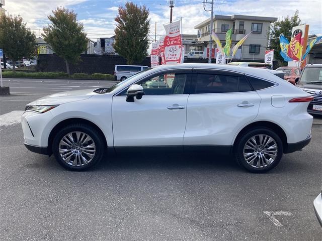 ハリアーハイブリッド Z レザーパッケージ 地デジ 横滑防止 盗難防止システム Bモニター 革 LEDライト パワーウィンドウ クルコン スマートキ- 助手席エアバック パワーシート エアバッグ 点検記録簿 オートエアコン ナビTV ETC(2枚目)