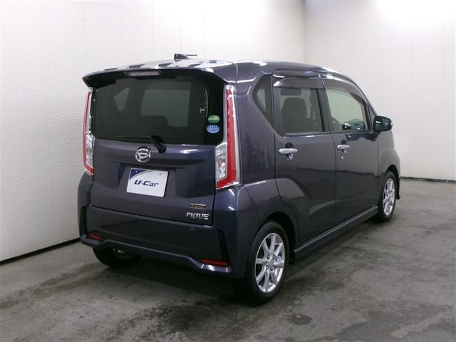 ムーヴ カスタム X SA ワンセグ メモリーナビ DVD再生 ミュージックプレイヤー接続可 バックカメラ 衝突被害軽減システム ETC LEDヘッドランプ 記録簿 アイドリングストップ(3枚目)