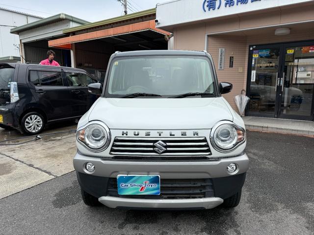 ハスラー JスタイルIII 社外SDナビ・地デジ・DVD・Bluetooth バックカメラ デュアルカメラブレーキサポート ディスチャージ オートライト LEDフォグランプ ハーフレザー調シート 前席シートヒーター ETC(2枚目)