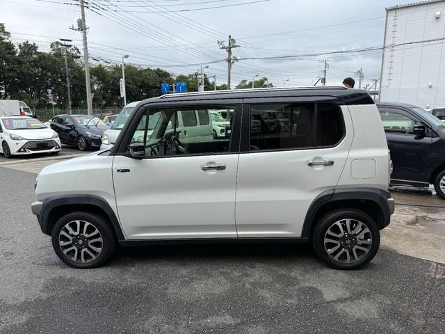 ハスラー JスタイルIII 社外SDナビ・地デジ・DVD・Bluetooth バックカメラ デュアルカメラブレーキサポート ディスチャージ オートライト LEDフォグランプ ハーフレザー調シート 前席シートヒーター ETC(5枚目)