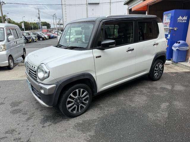 ハスラー JスタイルIII 社外SDナビ・地デジ・DVD・Bluetooth バックカメラ デュアルカメラブレーキサポート ディスチャージ オートライト LEDフォグランプ ハーフレザー調シート 前席シートヒーター ETC(7枚目)