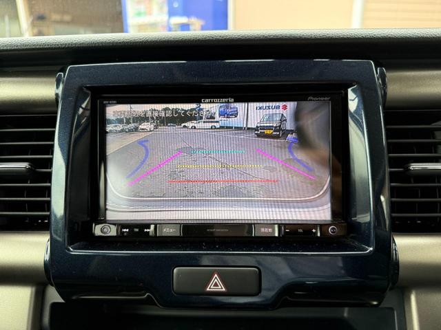 ハスラー JスタイルIII 社外SDナビ・地デジ・DVD・Bluetooth バックカメラ デュアルカメラブレーキサポート ディスチャージ オートライト LEDフォグランプ ハーフレザー調シート 前席シートヒーター ETC(13枚目)