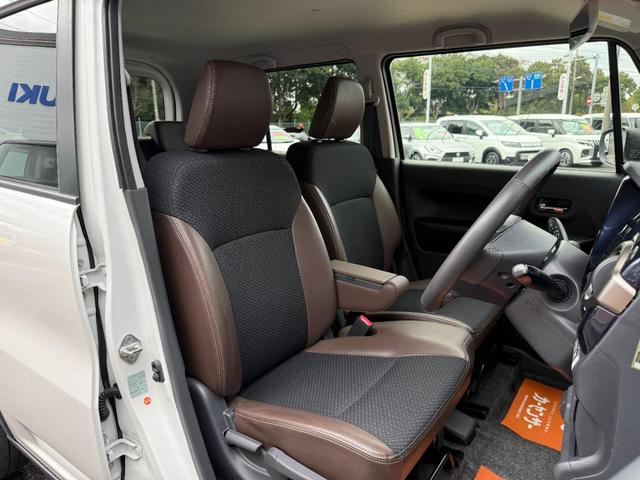 ハスラー JスタイルIII 社外SDナビ・地デジ・DVD・Bluetooth バックカメラ デュアルカメラブレーキサポート ディスチャージ オートライト LEDフォグランプ ハーフレザー調シート 前席シートヒーター ETC(22枚目)