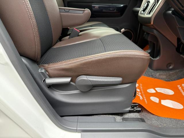 ハスラー JスタイルIII 社外SDナビ・地デジ・DVD・Bluetooth バックカメラ デュアルカメラブレーキサポート ディスチャージ オートライト LEDフォグランプ ハーフレザー調シート 前席シートヒーター ETC(24枚目)