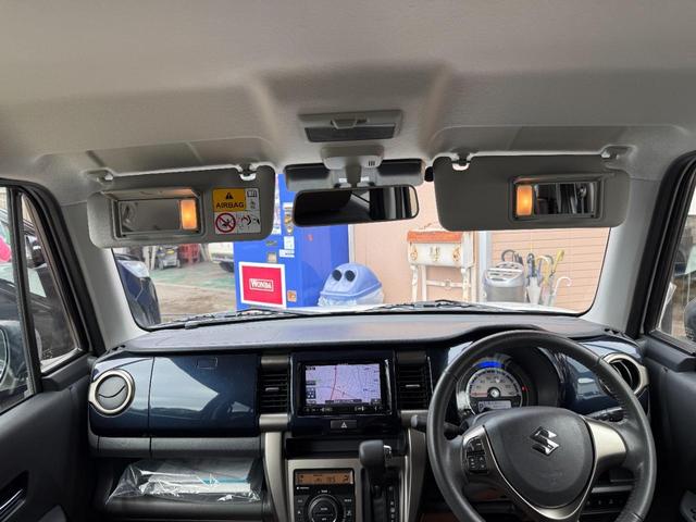 ハスラー JスタイルIII 社外SDナビ・地デジ・DVD・Bluetooth バックカメラ デュアルカメラブレーキサポート ディスチャージ オートライト LEDフォグランプ ハーフレザー調シート 前席シートヒーター ETC(26枚目)