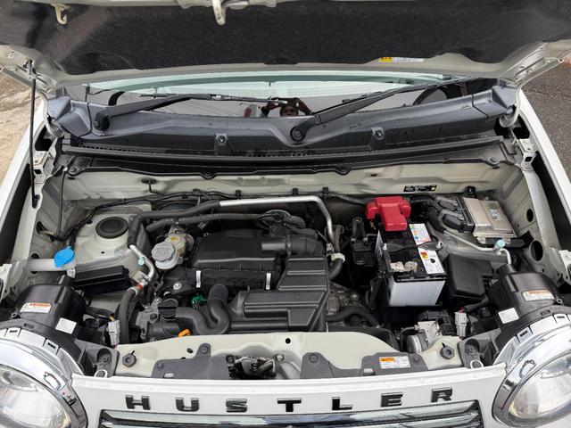 ハスラー JスタイルIII 社外SDナビ・地デジ・DVD・Bluetooth バックカメラ デュアルカメラブレーキサポート ディスチャージ オートライト LEDフォグランプ ハーフレザー調シート 前席シートヒーター ETC(39枚目)