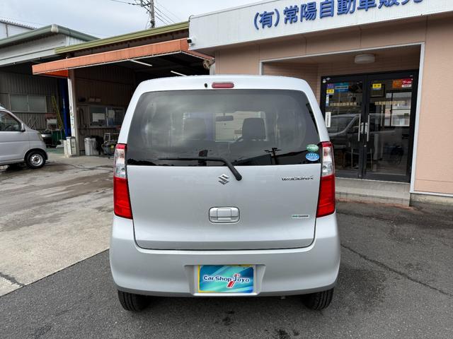 ワゴンR FX 社外SDナビ・地デジ 社外アルミ14インチ タイヤ4本新品 右前シートヒーター アイドリングストップ Wエアバック ABS 電動格納ミラー キーレス(3枚目)