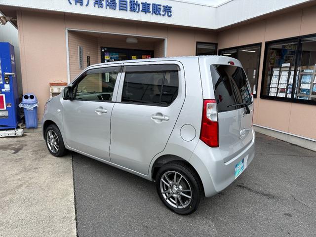 ワゴンR FX 社外SDナビ・地デジ 社外アルミ14インチ タイヤ4本新品 右前シートヒーター アイドリングストップ Wエアバック ABS 電動格納ミラー キーレス(9枚目)