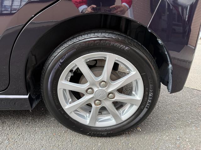 ムーヴ カスタム X SA 純正8インチSDナビ・フルセグ・DVD・MSV・BT バックカメラ ステアリングリモコン スマートアシスト LEDヘッドライト LEDフォグランプ パーキングセンサー 純正エアロ 純正アルミ14インチ(44枚目)