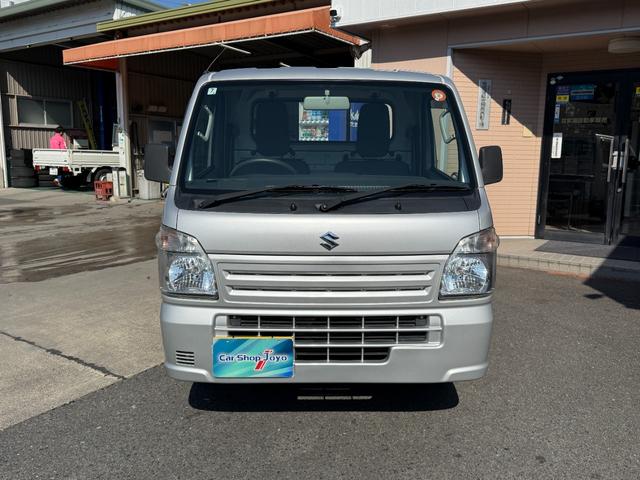 キャリイトラック KCエアコン・パワステ農繁仕様 禁煙車 切り替え可式パートタイム4WD デフロック ヘッドライトレベライザー アッパーメンバーガード 作業灯 荷台マット エアコン パワステ ABS Wエアバック(2枚目)