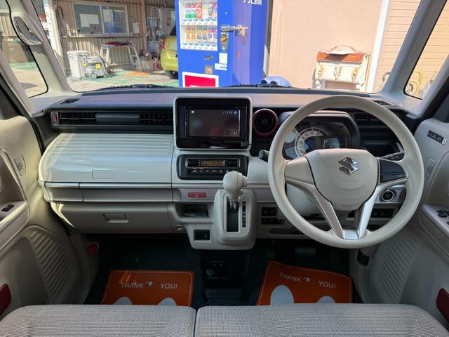 スペーシア ハイブリッドX 社外ディスプレイオーディオ バックカメラ ETC 両側パワースライドドア ロールサンシェード サーキュレーター パーキングセンサー シートヒーター オートライト オートハイビーム プッシュスタート(20枚目)