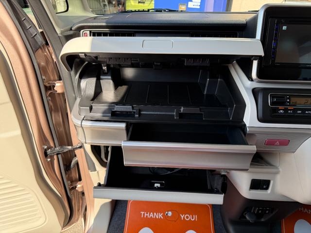 スペーシア ハイブリッドX 社外ディスプレイオーディオ バックカメラ ETC 両側パワースライドドア ロールサンシェード サーキュレーター パーキングセンサー シートヒーター オートライト オートハイビーム プッシュスタート(30枚目)