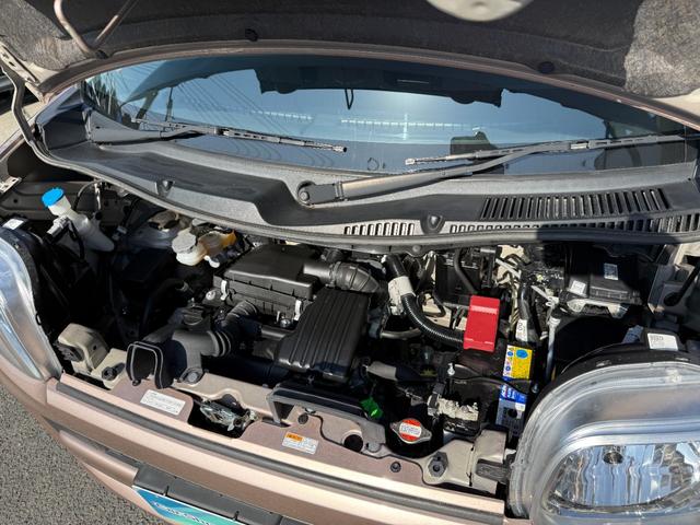 スペーシア ハイブリッドX 社外ディスプレイオーディオ バックカメラ ETC 両側パワースライドドア ロールサンシェード サーキュレーター パーキングセンサー シートヒーター オートライト オートハイビーム プッシュスタート(38枚目)