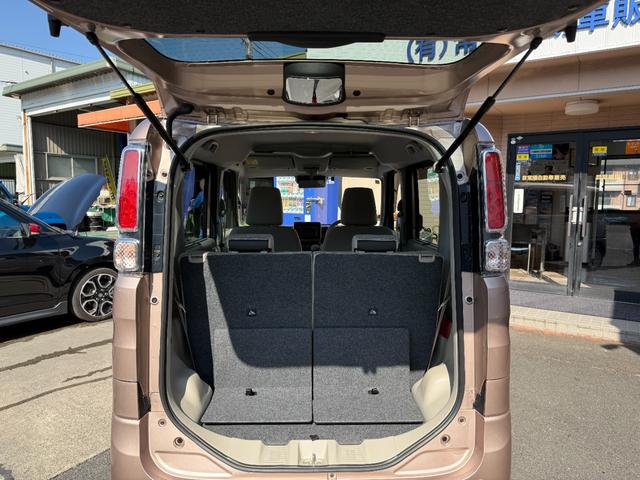 スペーシア ハイブリッドX 社外ディスプレイオーディオ バックカメラ ETC 両側パワースライドドア ロールサンシェード サーキュレーター パーキングセンサー シートヒーター オートライト オートハイビーム プッシュスタート(39枚目)