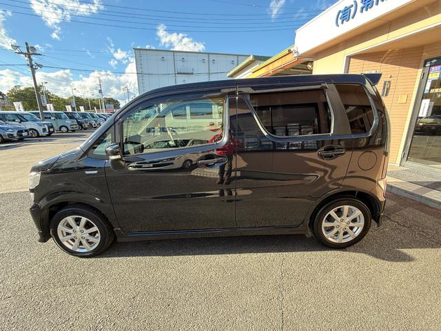 ワゴンR ハイブリッドFZ 社外SDナビ・ワンセグTV・CD・DVD ステアリングリモコン デュアルセンサーブレーキサポート ヘッドアップディスプレイ シートヒーター LEDヘッドライト オートライト オートハイビーム ABS(5枚目)