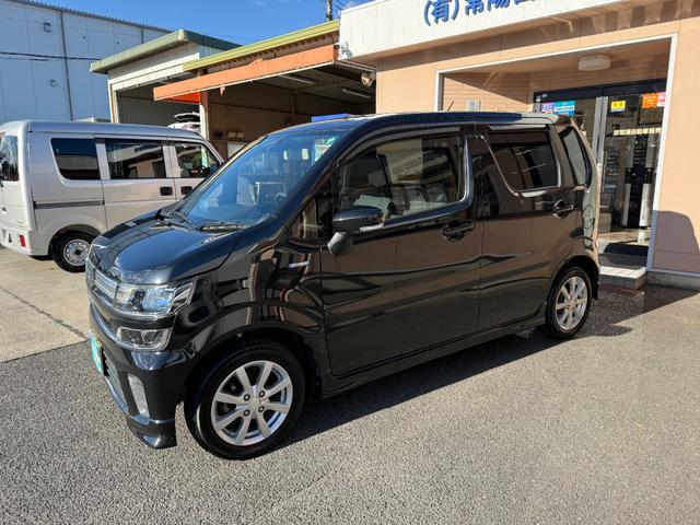 ワゴンR ハイブリッドFZ 社外SDナビ・ワンセグTV・CD・DVD ステアリングリモコン デュアルセンサーブレーキサポート ヘッドアップディスプレイ シートヒーター LEDヘッドライト オートライト オートハイビーム ABS(7枚目)