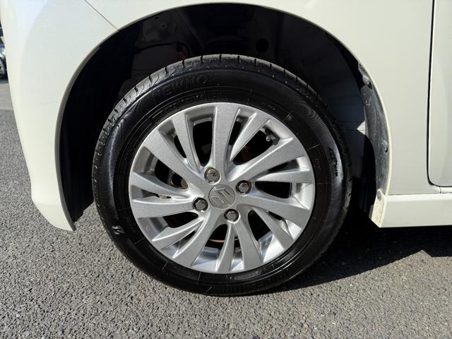 ワゴンRスティングレー 社外SDナビ・フルセグTV・DVD・MSV・Bluetooth ディスチャージ オートライト 運転席シートヒーター ウインカーミラー フォグランプ アイドリングストップ 6スピーカー 純正アルミ(12枚目)