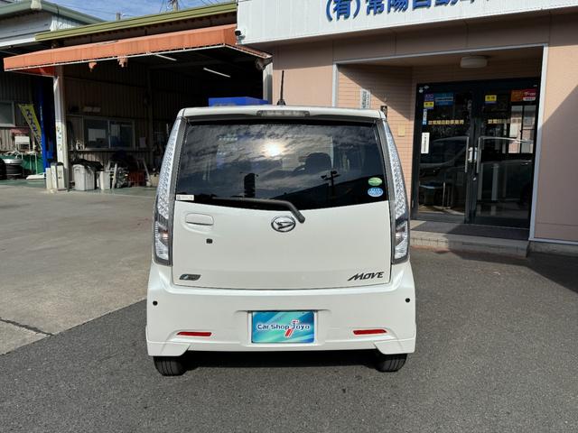 ムーヴ カスタム　Ｘ　ＳＡ　社外ポータブルナビ・ワンセグＴＶ　ＬＥＤヘッドライト　オートライト　ウインカーミラー　ベンチシート　エコアイドル　ドライブレコーダー　純正１４インチアルミホイール　純正エアロ　パーキングセンサー（3枚目）