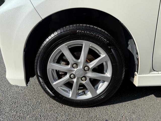 ムーヴ カスタム　Ｘ　ＳＡ　社外ポータブルナビ・ワンセグＴＶ　ＬＥＤヘッドライト　オートライト　ウインカーミラー　ベンチシート　エコアイドル　ドライブレコーダー　純正１４インチアルミホイール　純正エアロ　パーキングセンサー（14枚目）