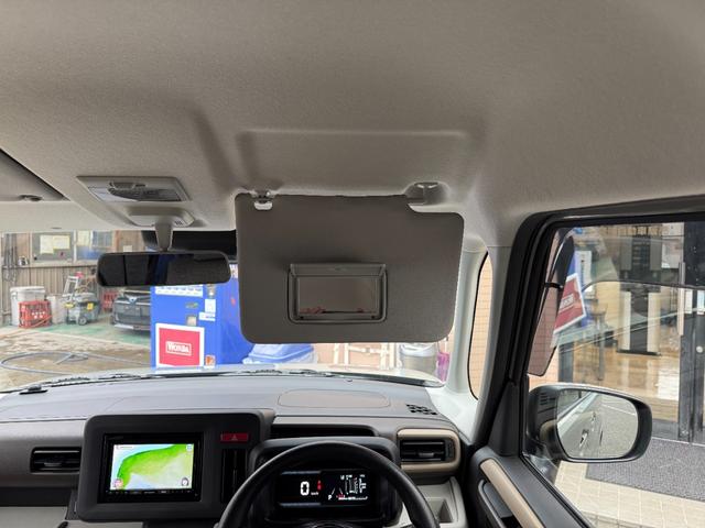 スペーシア ハイブリッドＧ　社外ＳＤナビ・ワンセグＴＶ・ＣＤ・ＤＶＤ　バックカメラ　ステアリングリモコン　両側パワースライドドア　前席シートヒーター　ＥＴＣ　デュアルセンサーブレーキサポート　ＬＥＤヘッドライト　オートライト（20枚目）