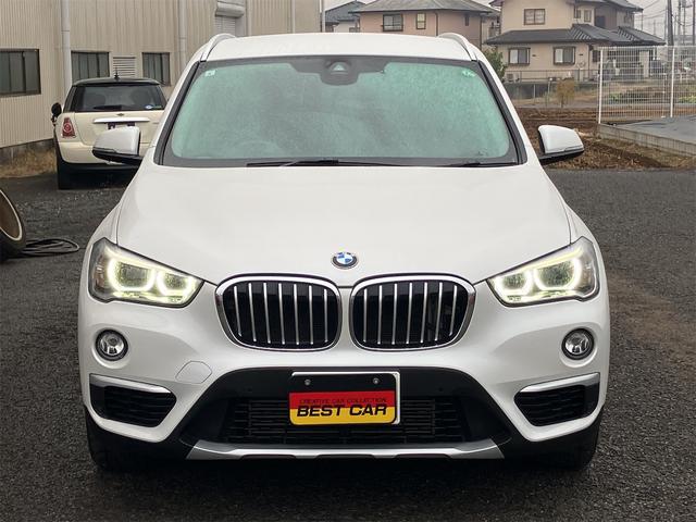 X1 xDrive 18d 純正ナビ 純正LEDヘッドランプ 純正18インチAW バックカメラ アダクティブクルーズコントロール ドラレコ 茶レザーシート シートヒーター パワーシート Bluetooth ターボ 4WD(2枚目)