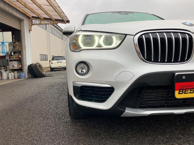 X1 xDrive 18d 純正ナビ 純正LEDヘッドランプ 純正18インチAW バックカメラ アダクティブクルーズコントロール ドラレコ 茶レザーシート シートヒーター パワーシート Bluetooth ターボ 4WD(5枚目)