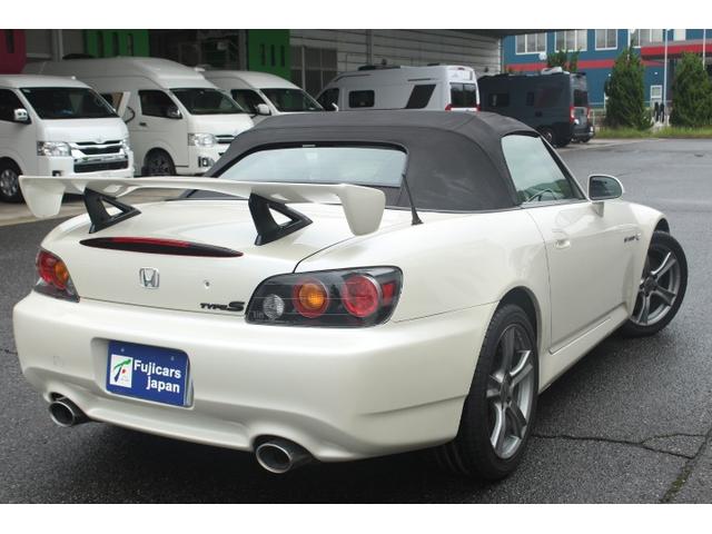 Ｓ２０００ タイプＳ　後期最終型　タイプＳ専用チューニングサスペンション　１７インチアルミホイール　タイプＳ専用エアロ　キーレスエントリー　電動オープン　ＤＢＷ　ＶＳＡ　ＥＴＣ　ＳＤナビ（7枚目）