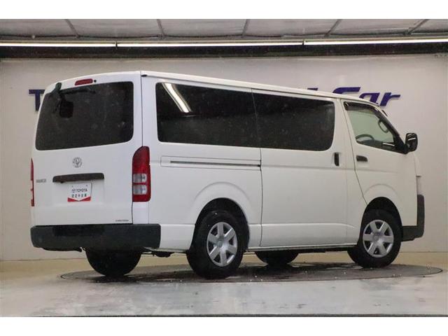 ハイエースバン ロングDX 4WD キーレスエントリー ETC バックカメラ ワンセグ メモリーナビ 盗難防止システム 横滑り防止装置 ミュージックプレイヤー接続可 衝突防止システム エアバッグ エアコン パワーステアリング(3枚目)