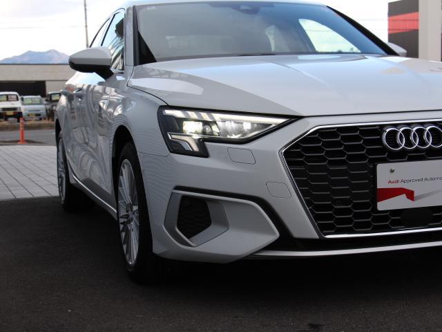 A3セダン 30TFSIアドバンスド コンビニエンス&アシスタンスP/ナビゲーションP/テクノロジーP/地デジTV/パークアシスト/シートヒータ/スマホインターフェイス/スマホ充電/リアUSB/バーチャルコックピット/アダプティブクルコン(6枚目)