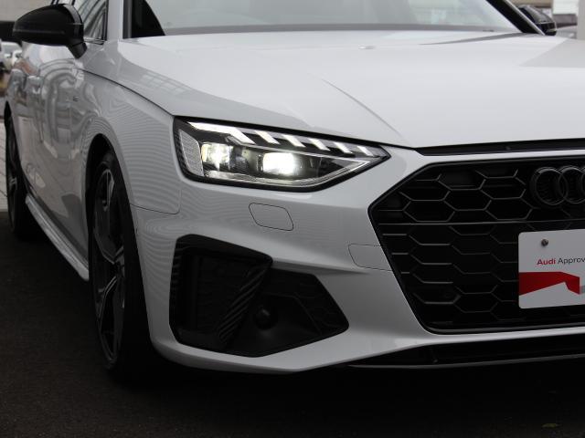 A4アバント 35TDI Sライン コンフォートPK/SlineプラスPK/OP19インチAW/ブラックグリル&ドアミラー&ルーフレール/パークアシスト/マトリクスLEDライト/バーチャルコックピット/アダプティブクルコン/1オナ/禁煙(10枚目)