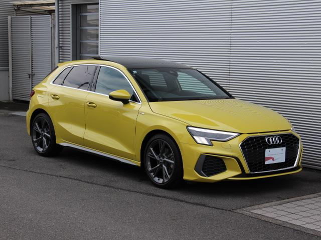 A3 スポーツバック30TFSI Sライン サンルーフ/パーシャルレザー/コンビニエンス&アシスタンス/ラグジュアリー/SLineプラス/ナビP/テクノロジーP/バング&オルフセンサウンド/TV/マトリクスLEDライト/プライバシーガラス/(3枚目)