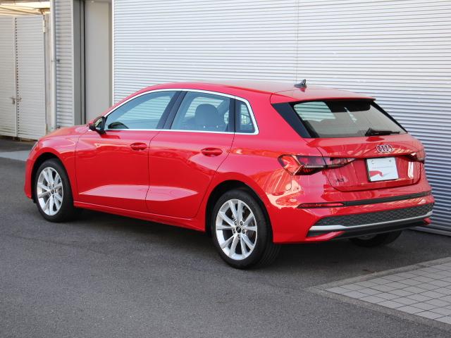 A3 スポーツバック30TFSIアドバンスド 2025y1.5Lエンジンモデル/コンビニエンス&アシスタンスPK/ナビゲーションPK/電動シート/シートヒーター/スマートフォンインターフェイス/パークアシスト/ハイビームアシスト/1オーナー/禁煙(8枚目)