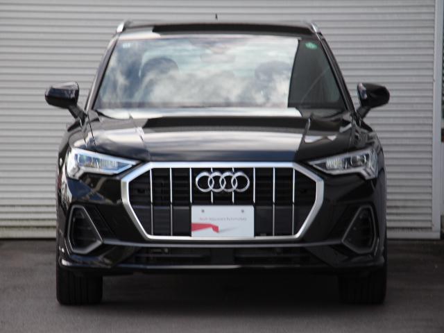 Q3 35TFSI Sライン パーシャルレザーシート/コンビニエンス&アシスタンスPKG/プラスPKG/スマートフォンインターフェイス/Apple CarPlay/ワイヤレスチャージ/19インチアルミ/ワンオーナー/禁煙(2枚目)