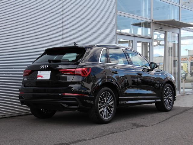 Q3 35TFSI Sライン パーシャルレザーシート/コンビニエンス&アシスタンスPKG/プラスPKG/スマートフォンインターフェイス/Apple CarPlay/ワイヤレスチャージ/19インチアルミ/ワンオーナー/禁煙(6枚目)