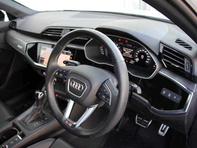 Ｑ３スポーツバック ハイスタイル　３５０台限定車／ＢｌａｃｋＳｔｙｌｅ／パーシャルレザー／ＯＰ２０インチアルミ／コンビニエンス＆アシスタンスＰＫＧ／プラスＰＫＧ／スマートフォンインターフェイス／プライバシーガラス／ダンピングサス／禁煙（21枚目）