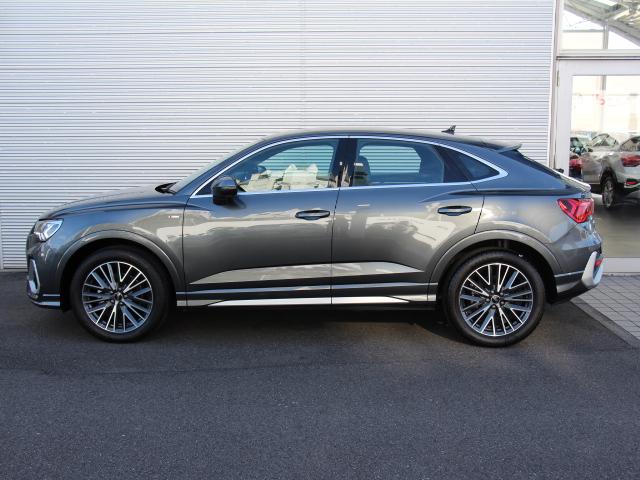 Q3スポーツバック 35TFSI Sライン パーシャルレザー/コンビニエンス&アシスタンスPKG/プラスPKG/スマートフォンインターフェイス/スマホ充電/バーチャルコックピット/アダプティブクルーズコントロール/1オーナー/禁煙(4枚目)