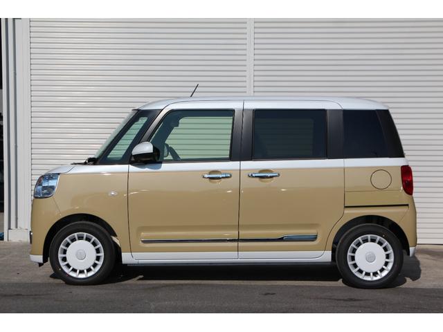 ムーヴキャンバス ストライプスＧ　届出済未使用車　純正ＳＤナビ　純正マット・バイザー付き　衝突軽減ブレーキ　両Ｐスラ　障害物センサー　シートヒーター　ホっとカップホルダー　Ｂカメラ　フルセグ　Ｂｌｕｅｔｏｏｔｈ（9枚目）