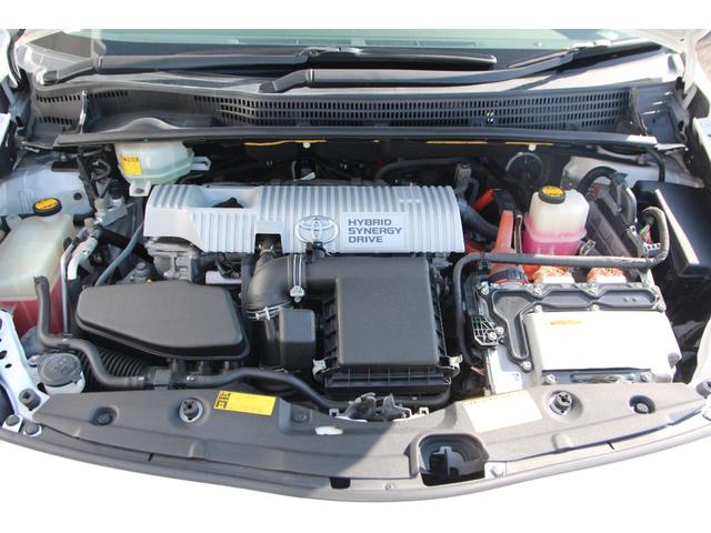 プリウス S 社外メモリーナビ フルセグTV TOM’Sシフトポジションスイッチ 社外16インチAW LEDヘッドライト Bluetooth接続 プッシュスタート オートライト ETC CD・DVD再生 電格ミラー(21枚目)