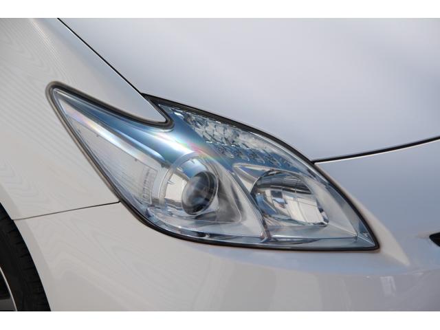 プリウス S 社外メモリーナビ フルセグTV TOM’Sシフトポジションスイッチ 社外16インチAW LEDヘッドライト Bluetooth接続 プッシュスタート オートライト ETC CD・DVD再生 電格ミラー(25枚目)