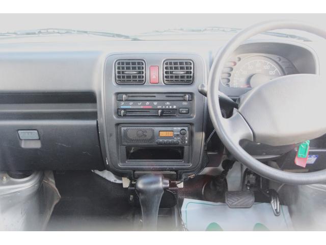 キャリイトラック KCエアコン・パワステ 4WD パワステ エアコン ETC 社外14インチアルミホイール(28枚目)