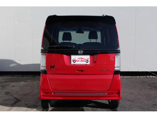 Ｎ－ＢＯＸカスタム ２トーンカラースタイル　Ｇ・Ａパッケージ　衝突被害軽減ブレーキ　純正ＨＤＤナビ　フルセグＴＶ　両側スライド片側電動ドア　スマートキー　ＨＩＤヘッドライト　純正アルミホイール（10枚目）
