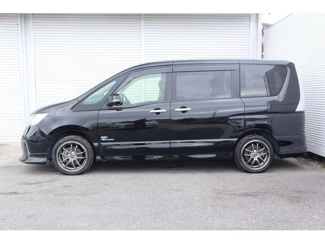 セレナ ハイウェイスター S-ハイブリッド Vセレクション 車イス収納装置付車 ウィンチア80kg リヤハッチ電動装置 両側パワースライドドア 純正ナビ フルセグTV バックカメラ ETC 社外17インチアルミホイール(9枚目)