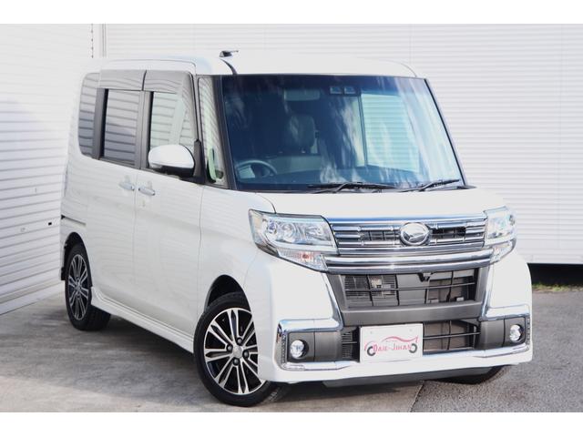 タント カスタムRS トップエディションリミテッドSAIII 衝突軽減ブレーキ 全周囲カメラ 両側電スラ 社外メモリーナビ フルセグTV スマートキー ETC シートヒーター Bluetooth接続 LEDヘッドライト 純正アルミホイール(10枚目)