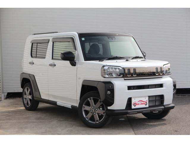 タフト Ｇ　ダーククロムベンチャー　純正フロアマット＆ドアバイザー　届出済未使用車　スマアシ　バックカメラ　スカイフィールトップ　ＡＣＣ　ＬＥＤヘッドライト　純正１５インチアルミホイール（10枚目）